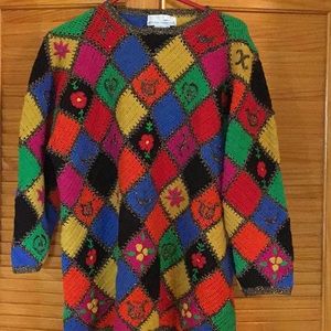 Jennifer Reed Too - Knitted by Hand Sweater - 2X
